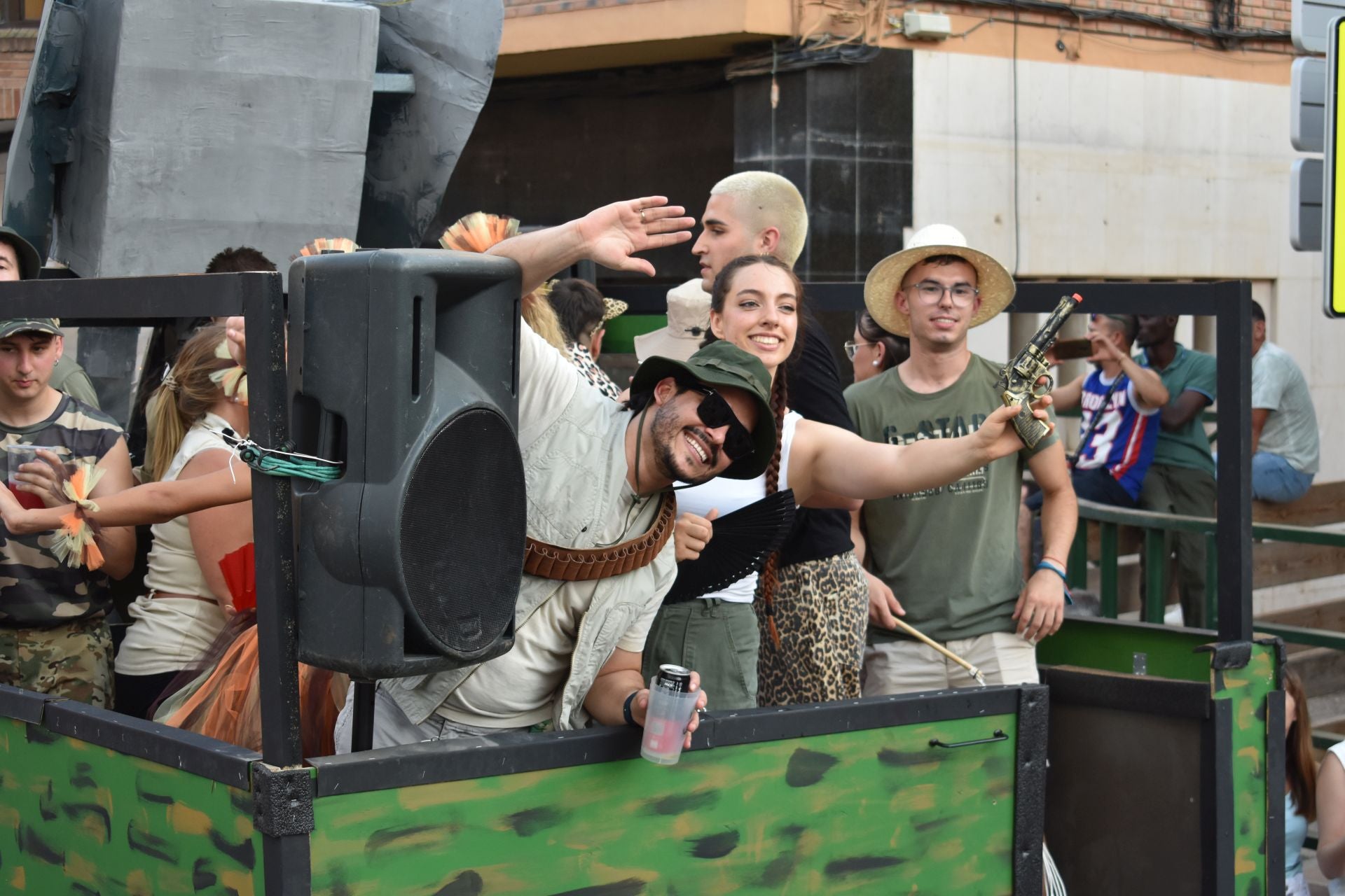 Rincón de Soto disfrutó de las carrozas