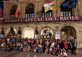 Gran acogida del paseo nocturno en Haro