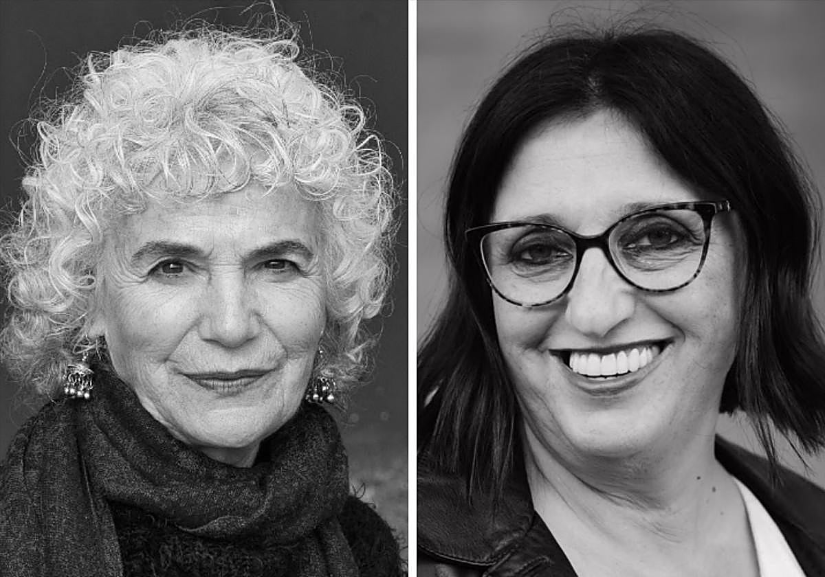 Isabel Hualde y Teresa Ramos Rabasa.