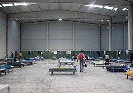 El albergue municipal de temporeros de Alfaro.