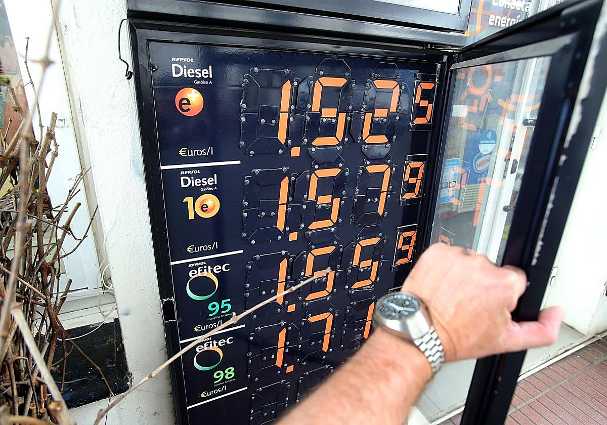 Precios de la gasolina.