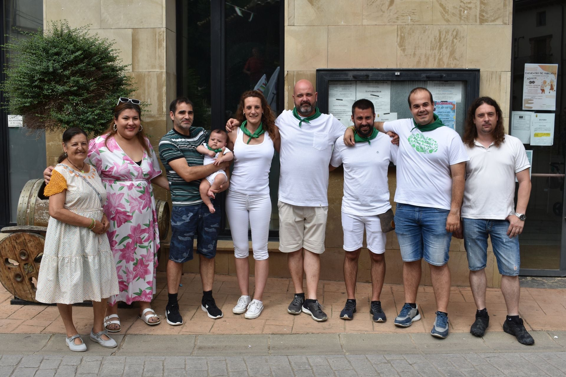 Las imágenes del comienzo de las fiestas de Alcanadre