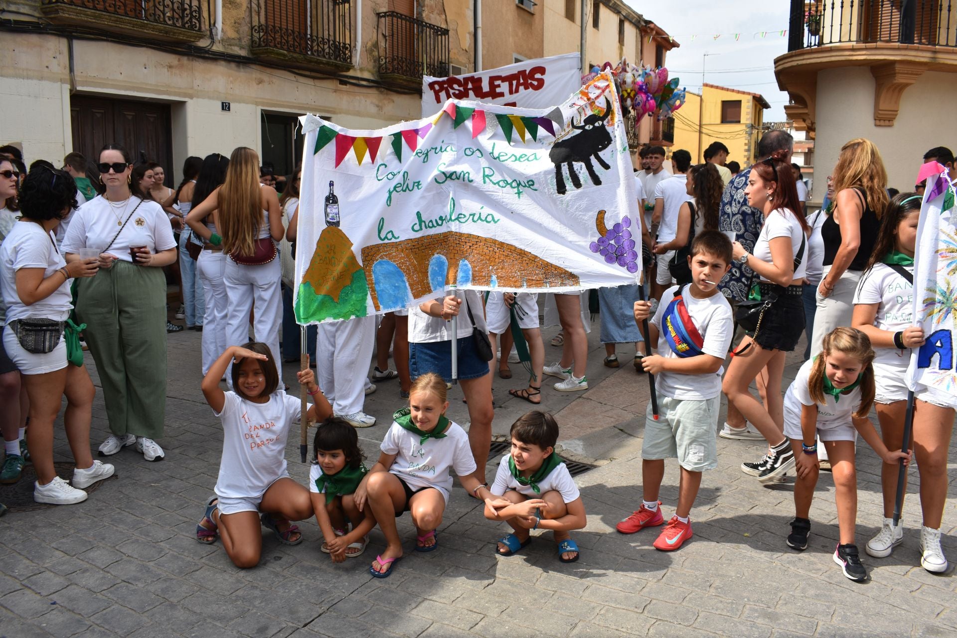 Las imágenes del comienzo de las fiestas de Alcanadre