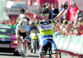 Simon Clarke fue el último ganador en Valdezcaray, en 2012.