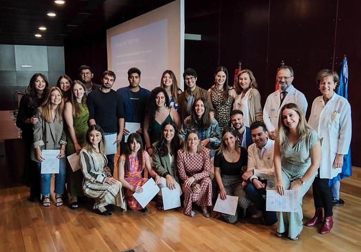 Acto de despedida de una de las últimas promociones de MIR en La Rioja