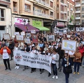 Imagen de la manifestación de la Plataforma del pasado 27 de abril.