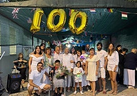 Gabina Escalada, 'ilustre centenaria' de Valdegutur