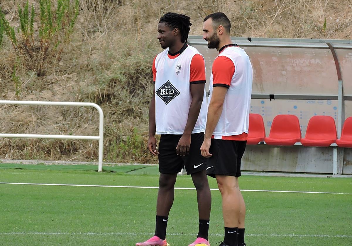 Andrei Lupu ya se entrenó ayer con sus nuevos compañeros.