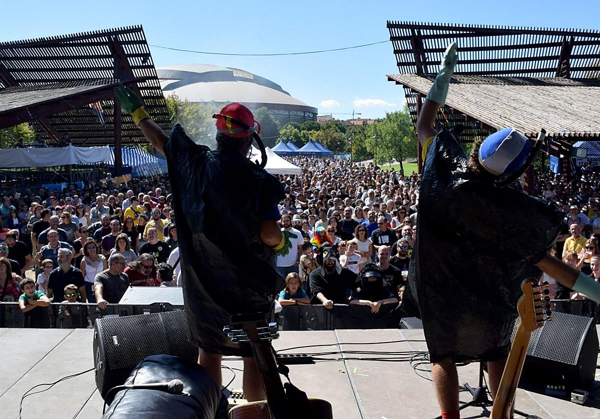 Concierto en el Espacio Peñas, en 2023.