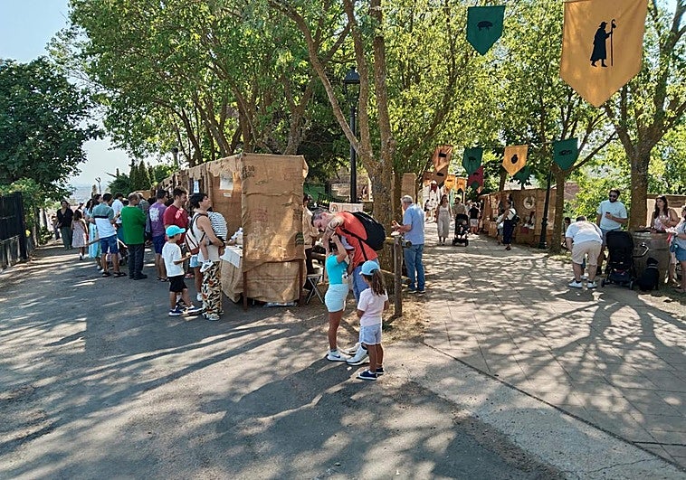 Ambiente del Mercado del Trato esta mañana.