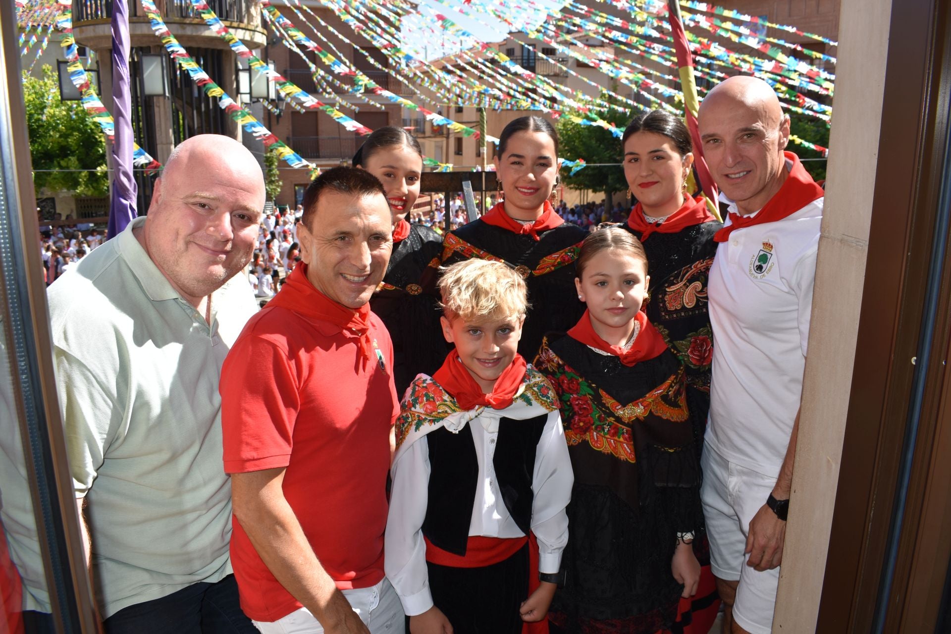 Todo el color de las fiestas de Aldanueva de Ebro