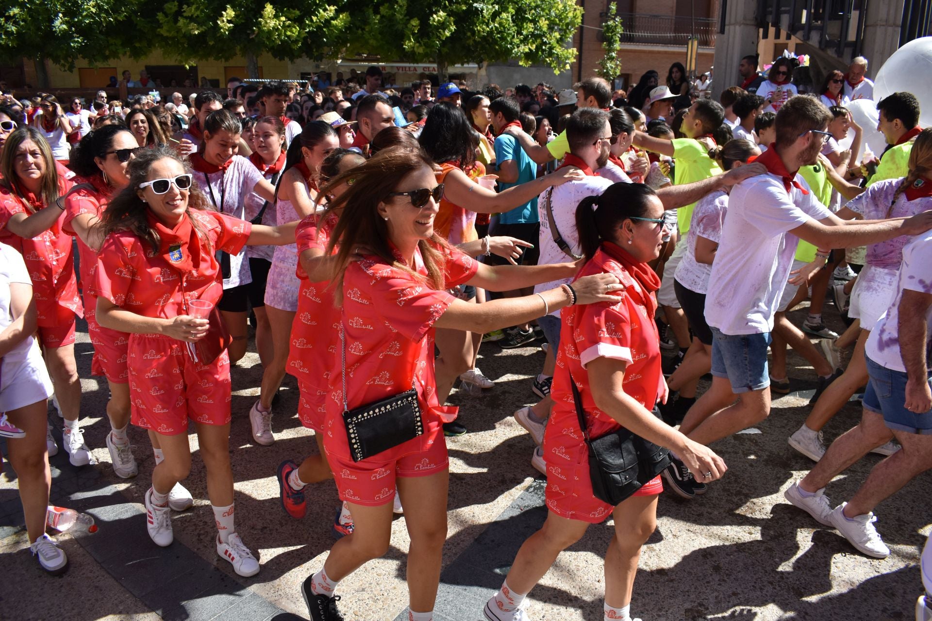 Todo el color de las fiestas de Aldanueva de Ebro