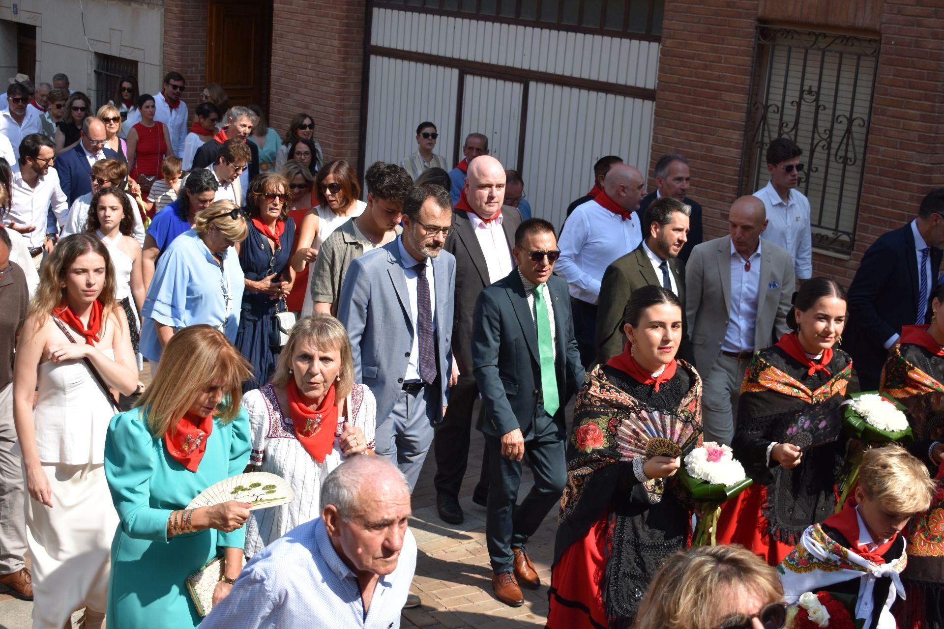 Las imágenes del día de San Bartolomé en Aldeanueva