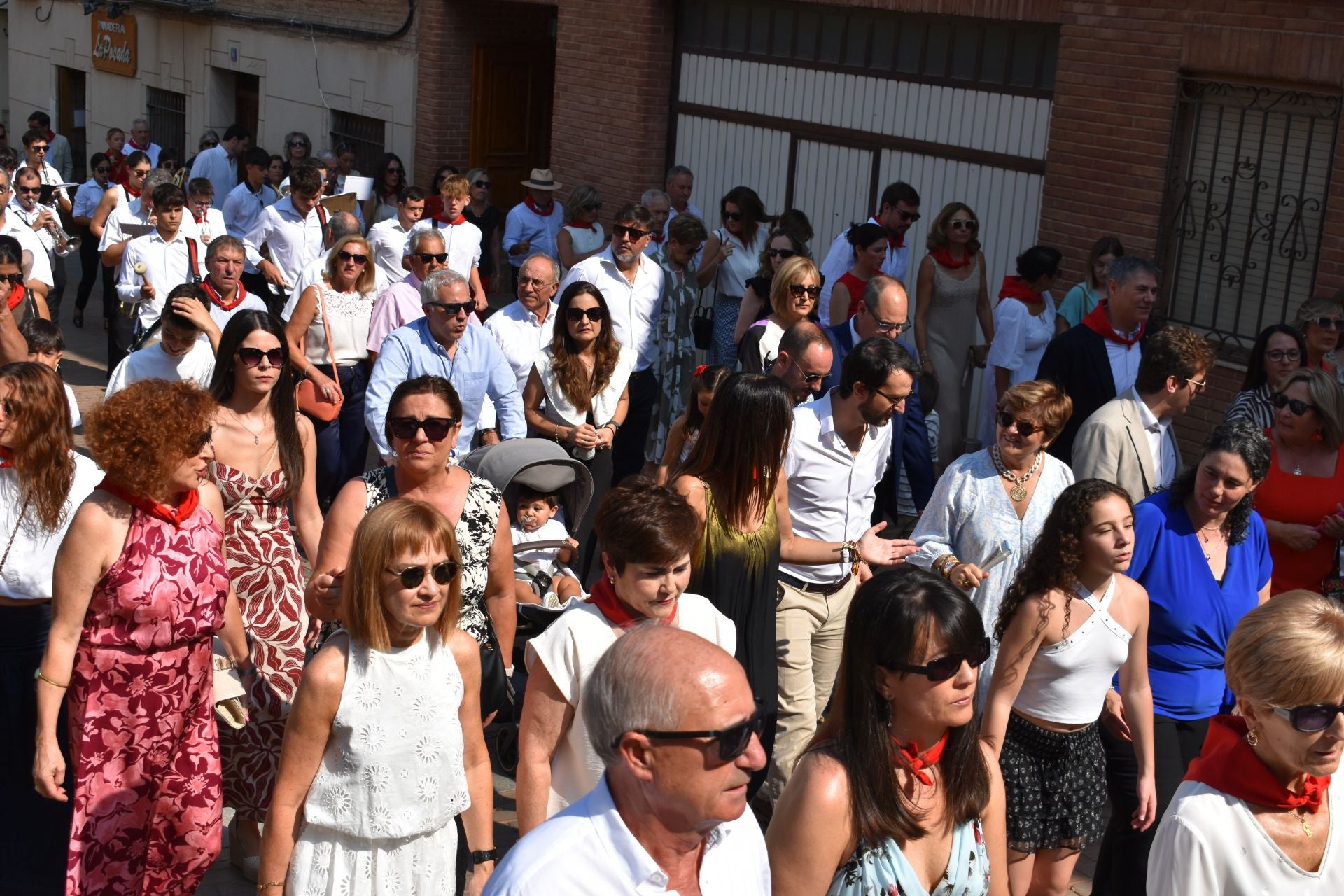 Las imágenes del día de San Bartolomé en Aldeanueva