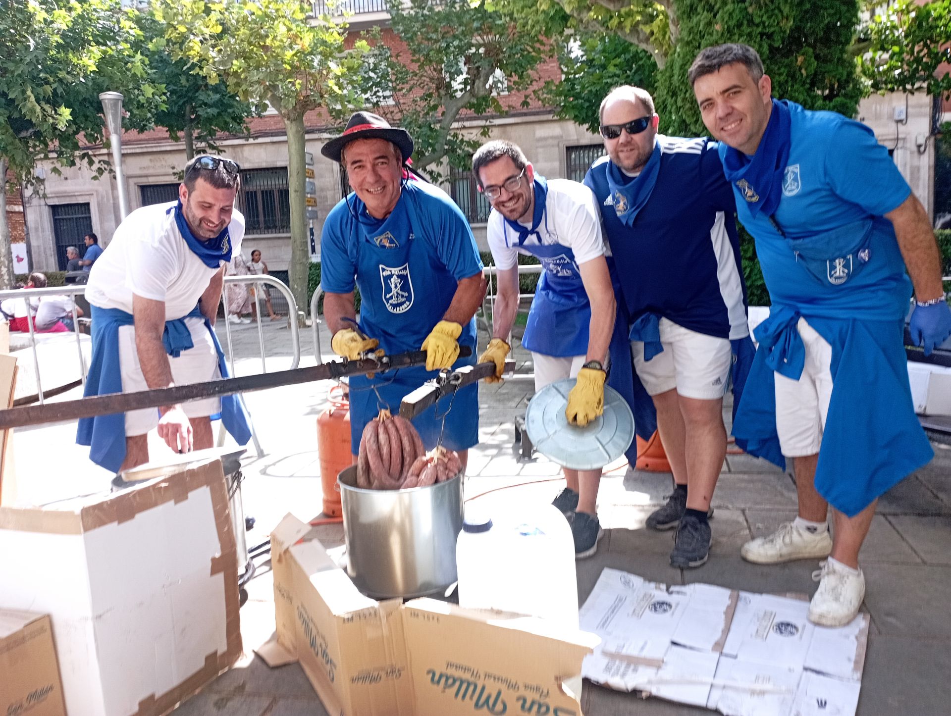 Todo el sabor de una tarde de fiesta en Calahorra