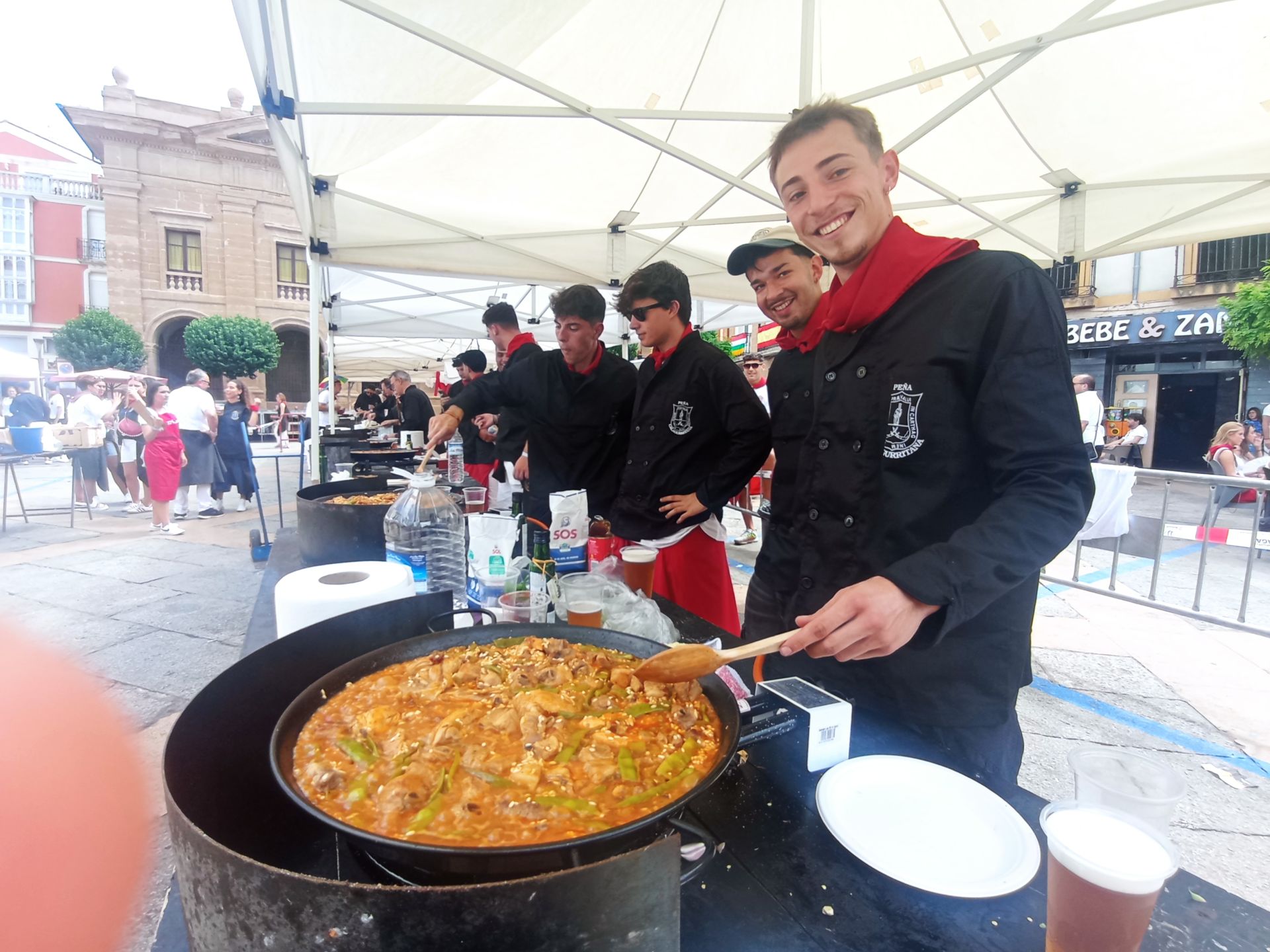 Todo el sabor de una tarde de fiesta en Calahorra