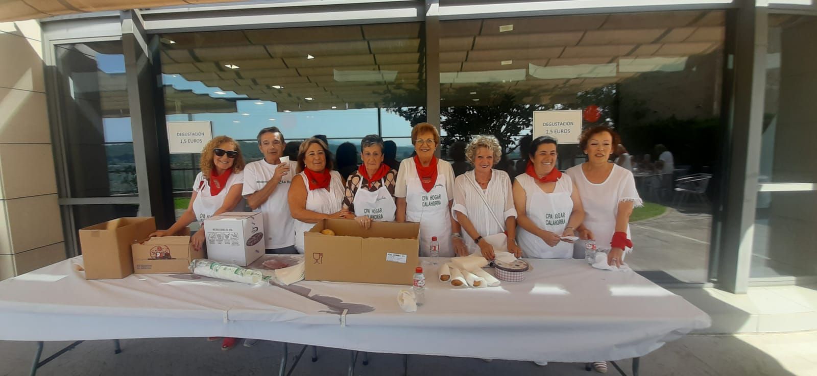 Todo el sabor de una tarde de fiesta en Calahorra