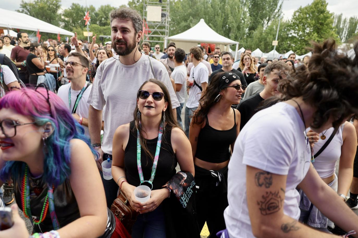 Las imágenes de la primera gran jornada de conciertos del festival MUWI