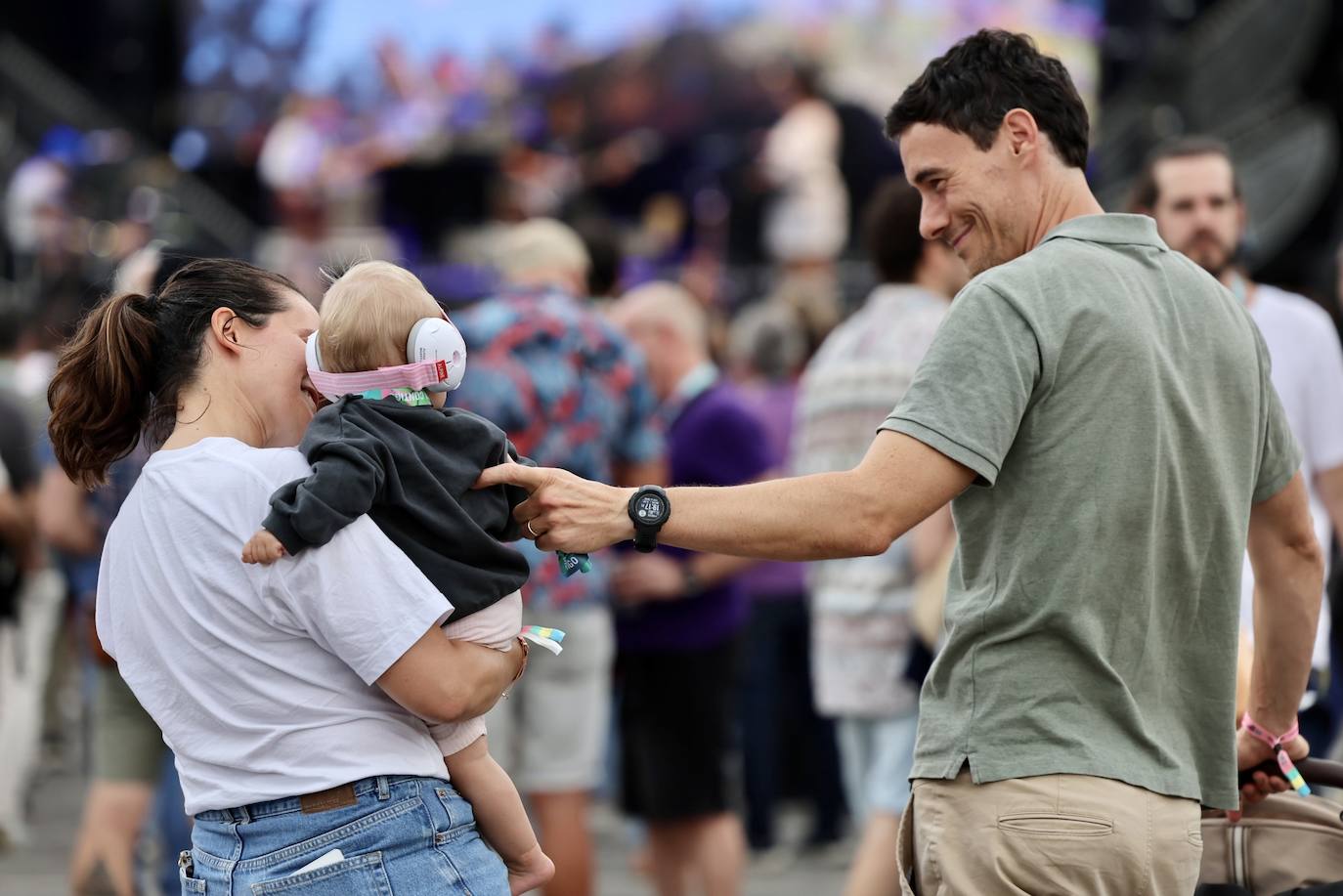 Las imágenes de la primera gran jornada de conciertos del festival MUWI