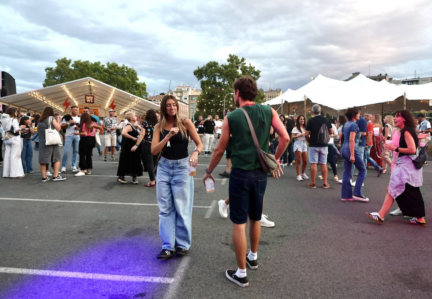 Las imágenes de la primera gran jornada de conciertos del festival MUWI