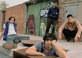 Los integrantes de la banda Carolina Durante.