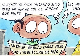 La Rioja: un buen lugar para asistir al eclipse solar, según Tris