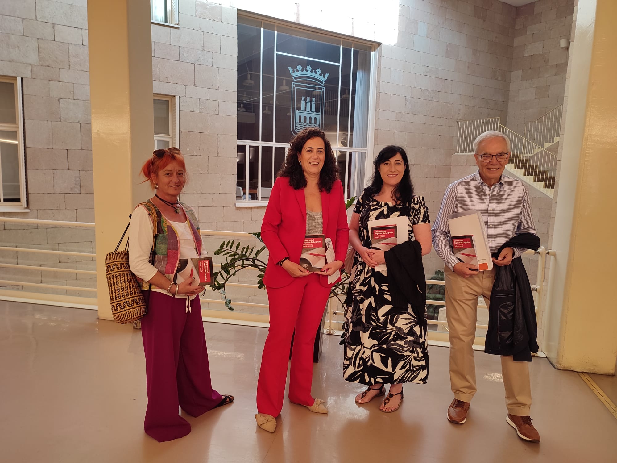 Presentación de la nueva programación de la UPL en el Ayuntamiento de Logroño