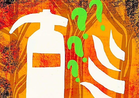 Cuando el fuego se apaga empieza otra batalla