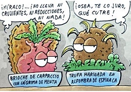 Los pinchos de La Laurel, según Tris