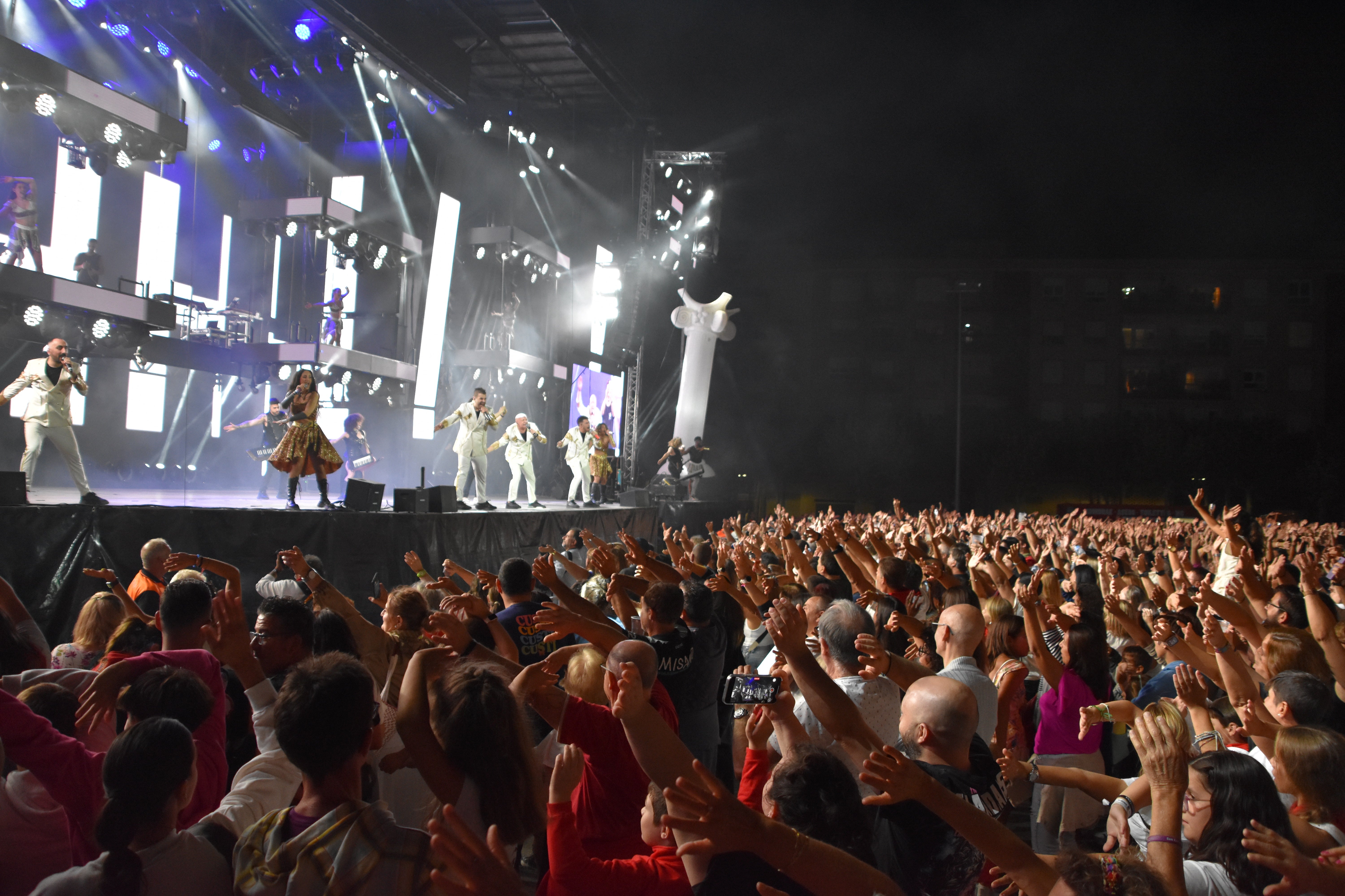 La orquesta Panorama reúne en Calahorra a 10.000 personas