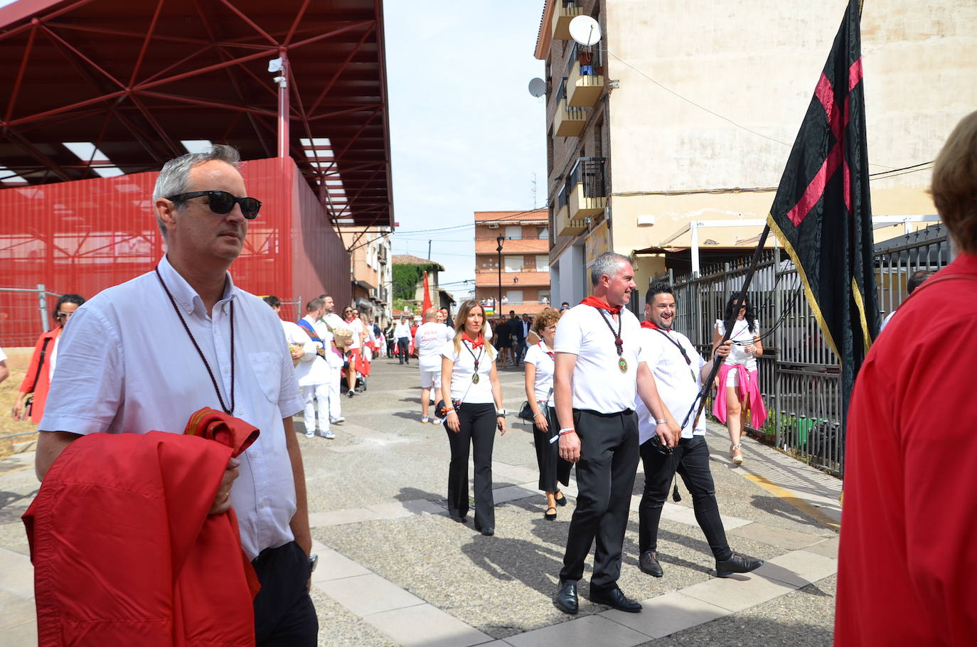 Calahorra despide las fiestas con una procesión a sus patronos