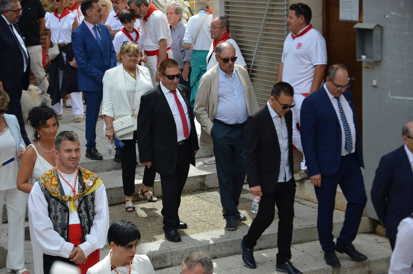 Calahorra despide las fiestas con una procesión a sus patronos