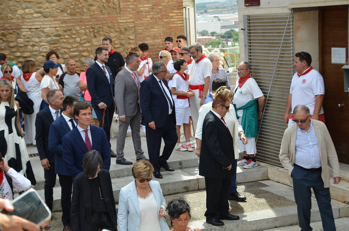 Calahorra despide las fiestas con una procesión a sus patronos