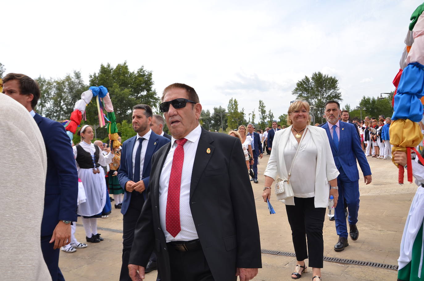 Calahorra despide las fiestas con una procesión a sus patronos
