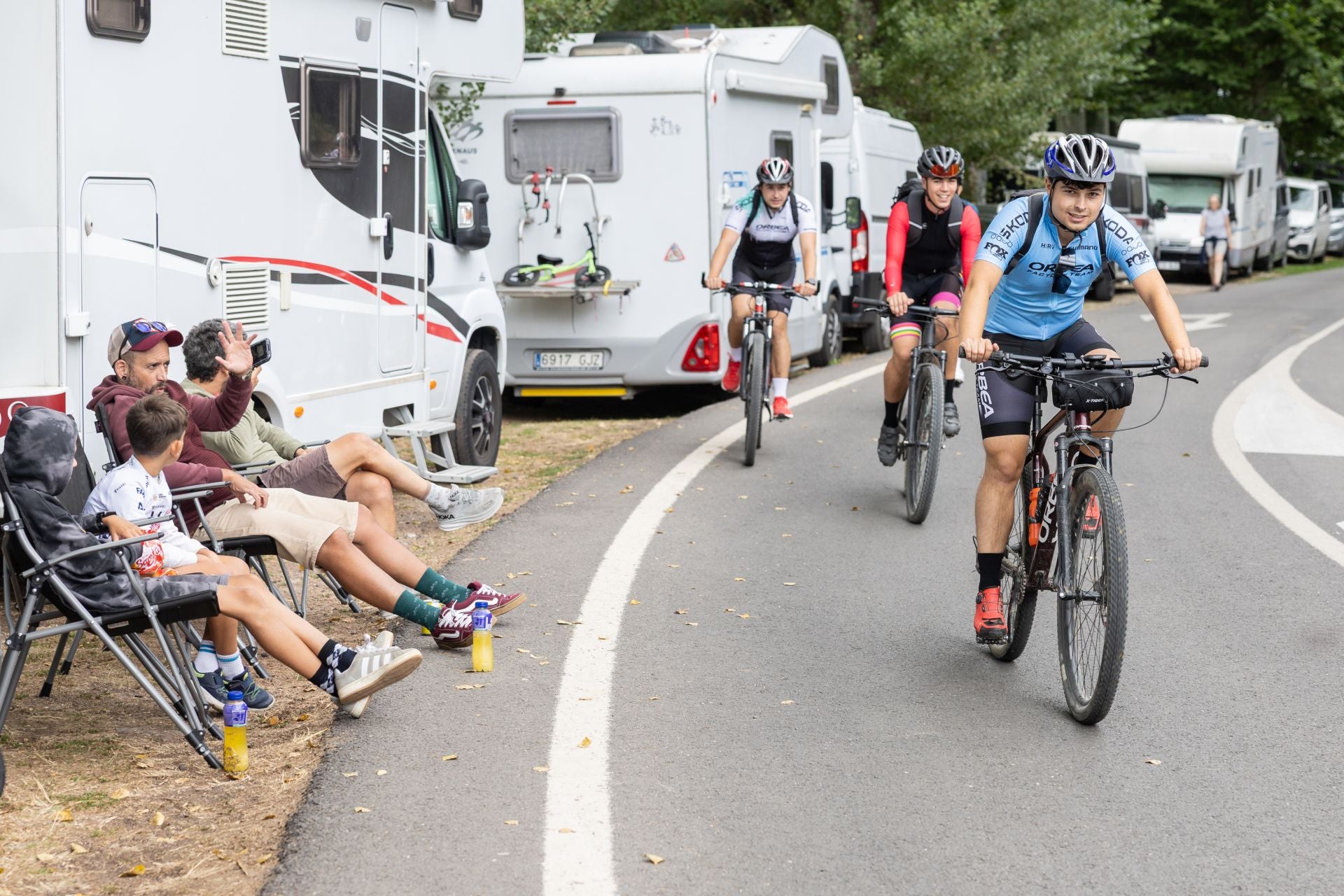 Así se ha vivido La Vuelta en Ezcaray