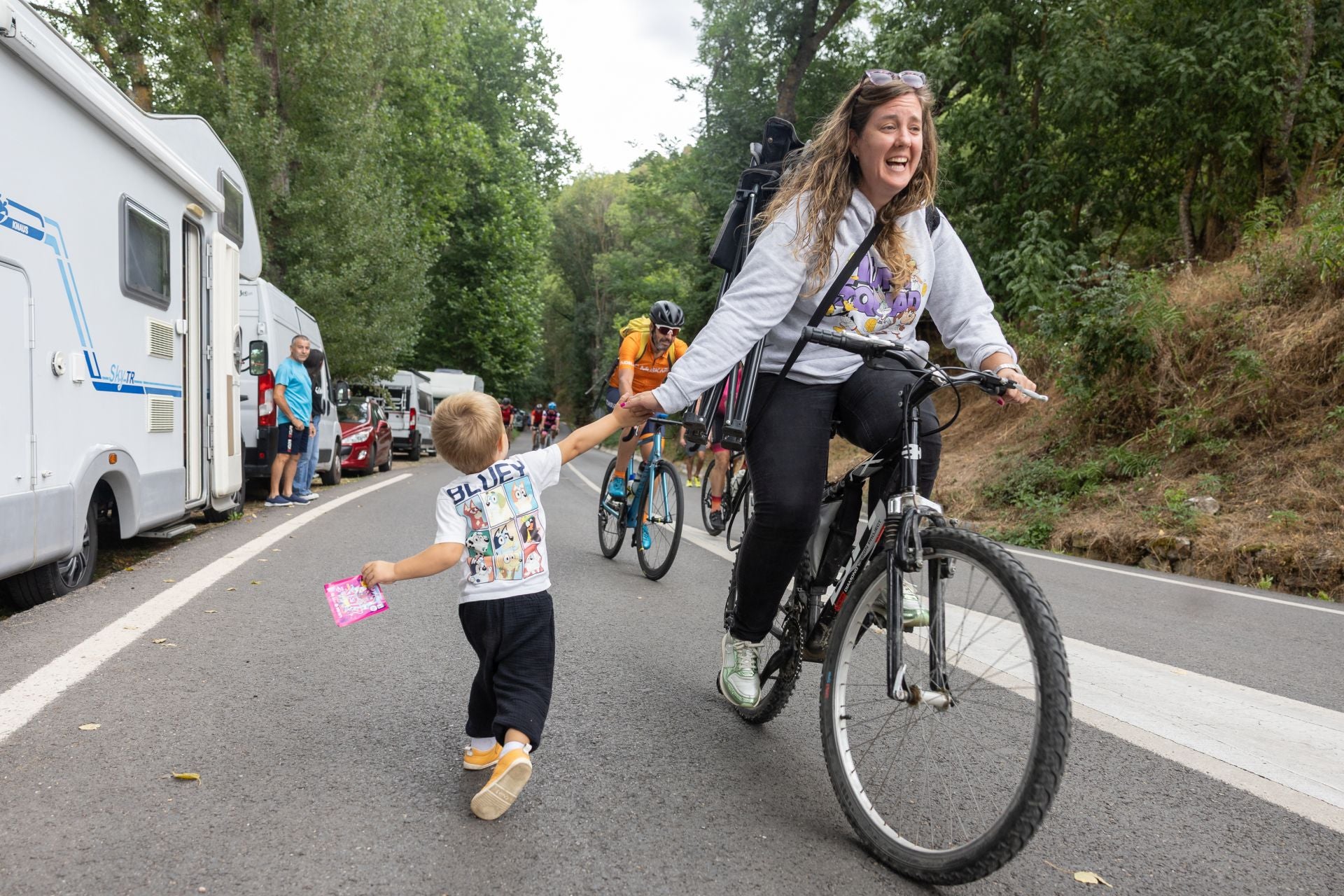 Así se ha vivido La Vuelta en Ezcaray