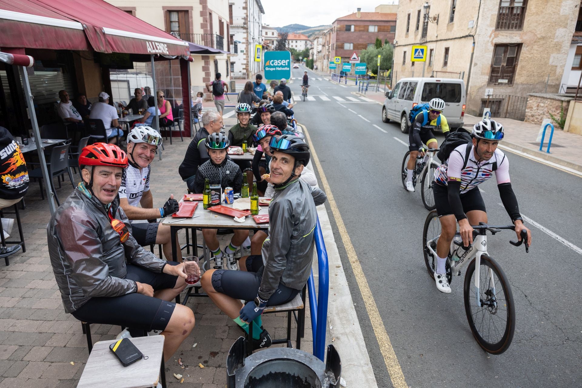 Así se ha vivido La Vuelta en Ezcaray