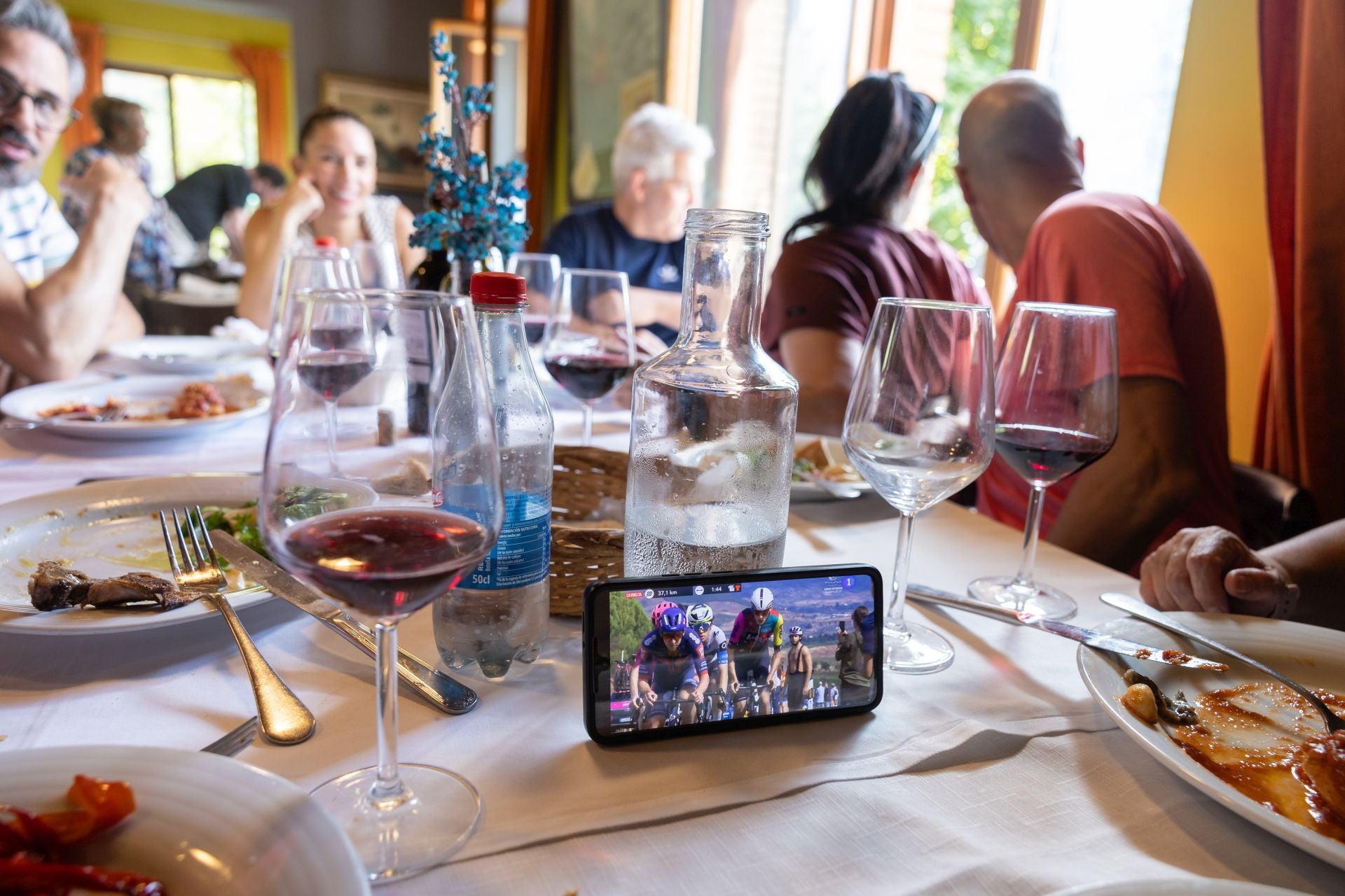 Así se ha vivido La Vuelta en Ezcaray