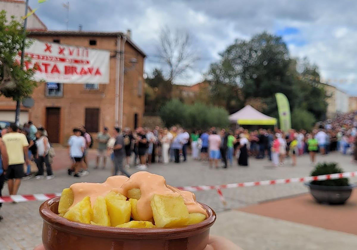Villar de Torre reparte 2.000 raciones de patatas