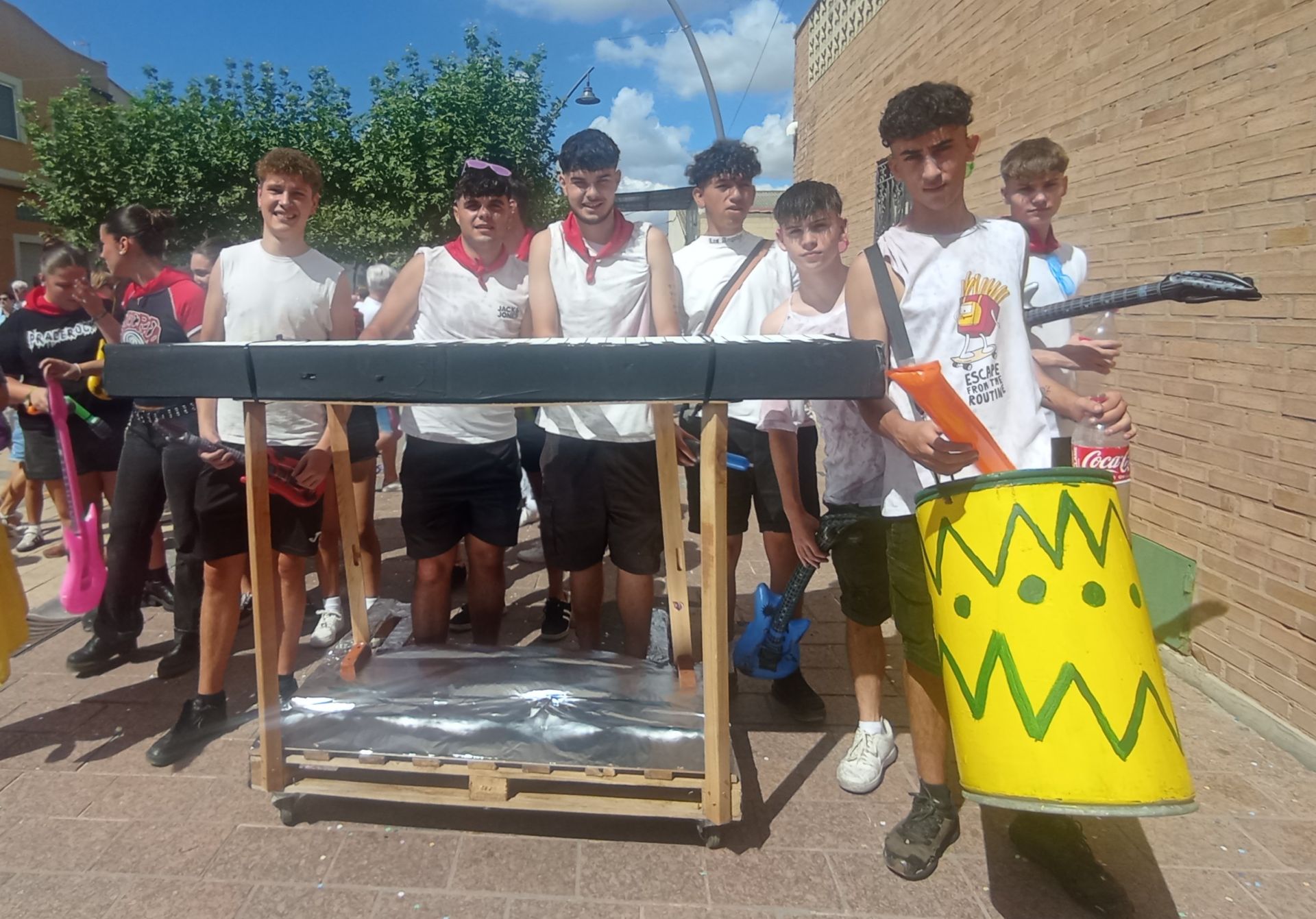 Las imágenes del chupinazo de Pradejón