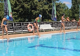 Torneo de natación en Santo Domingo celebrado años atrás.