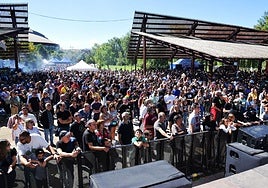 El 'Espacio Peñas', en la imagen en 2023, en principio, tendrá continuidad con 'La Terraza' este 2025.