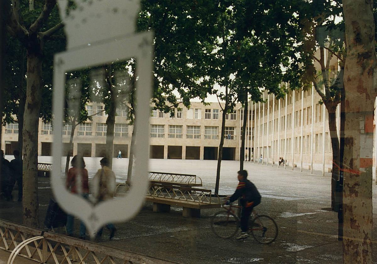 Exterior del Ayuntamiento de Logroño, en una imagen de archivo.