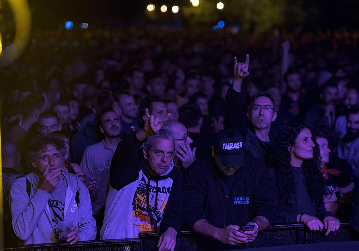 Público en el 'Espacio Peñas' de pasadas ediciones.
