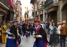 Procesión de San Jerónimo Hermosilla durante el año pasado.