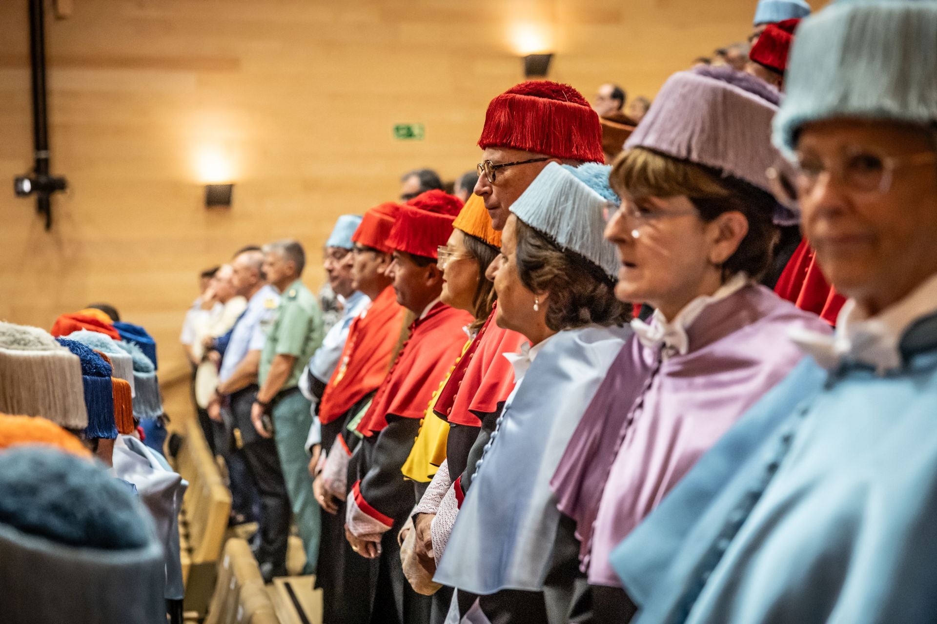 Las imágenes de la apertura del curso académico de la UR