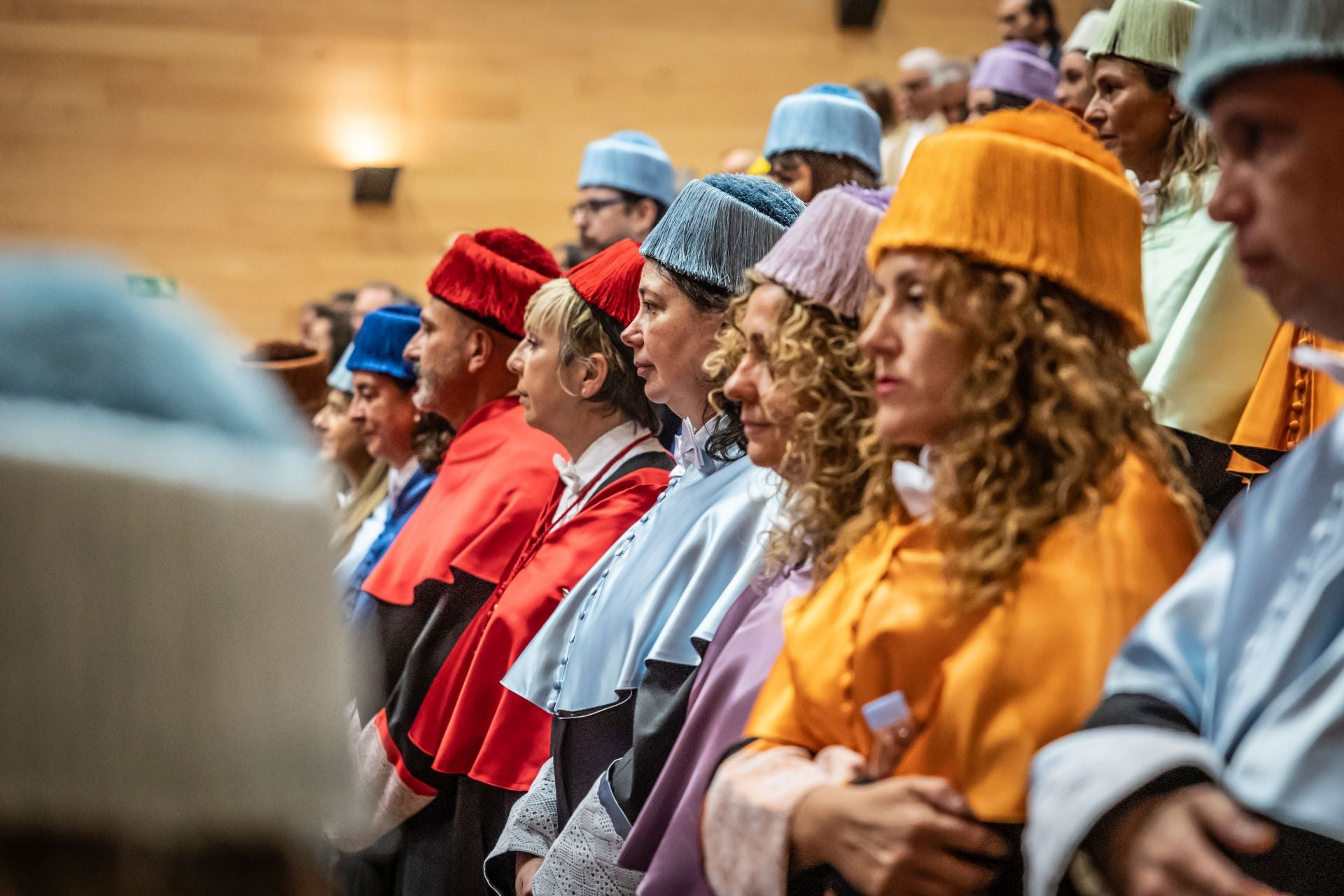 Las imágenes de la apertura del curso académico de la UR