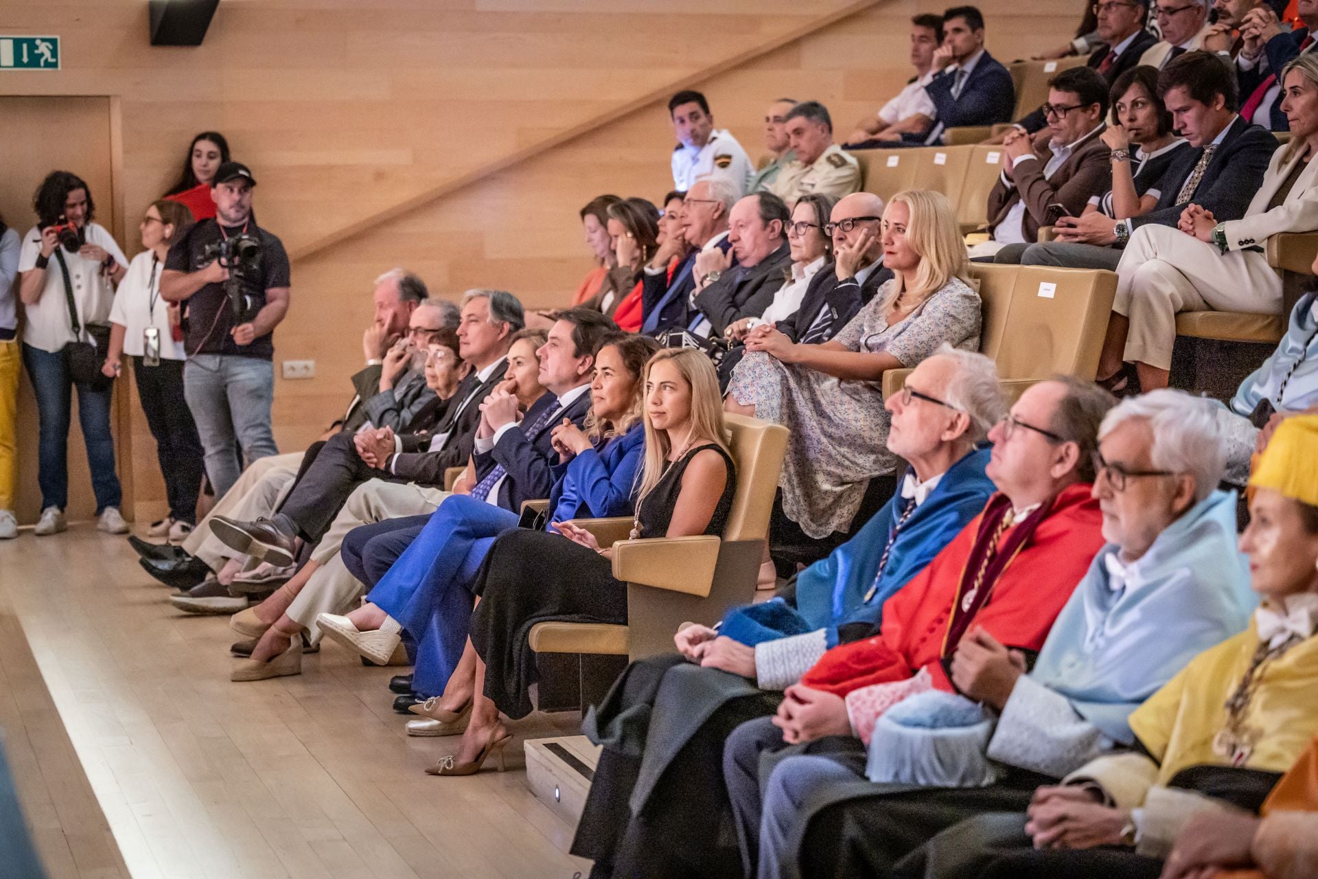 Las imágenes de la apertura del curso académico de la UR
