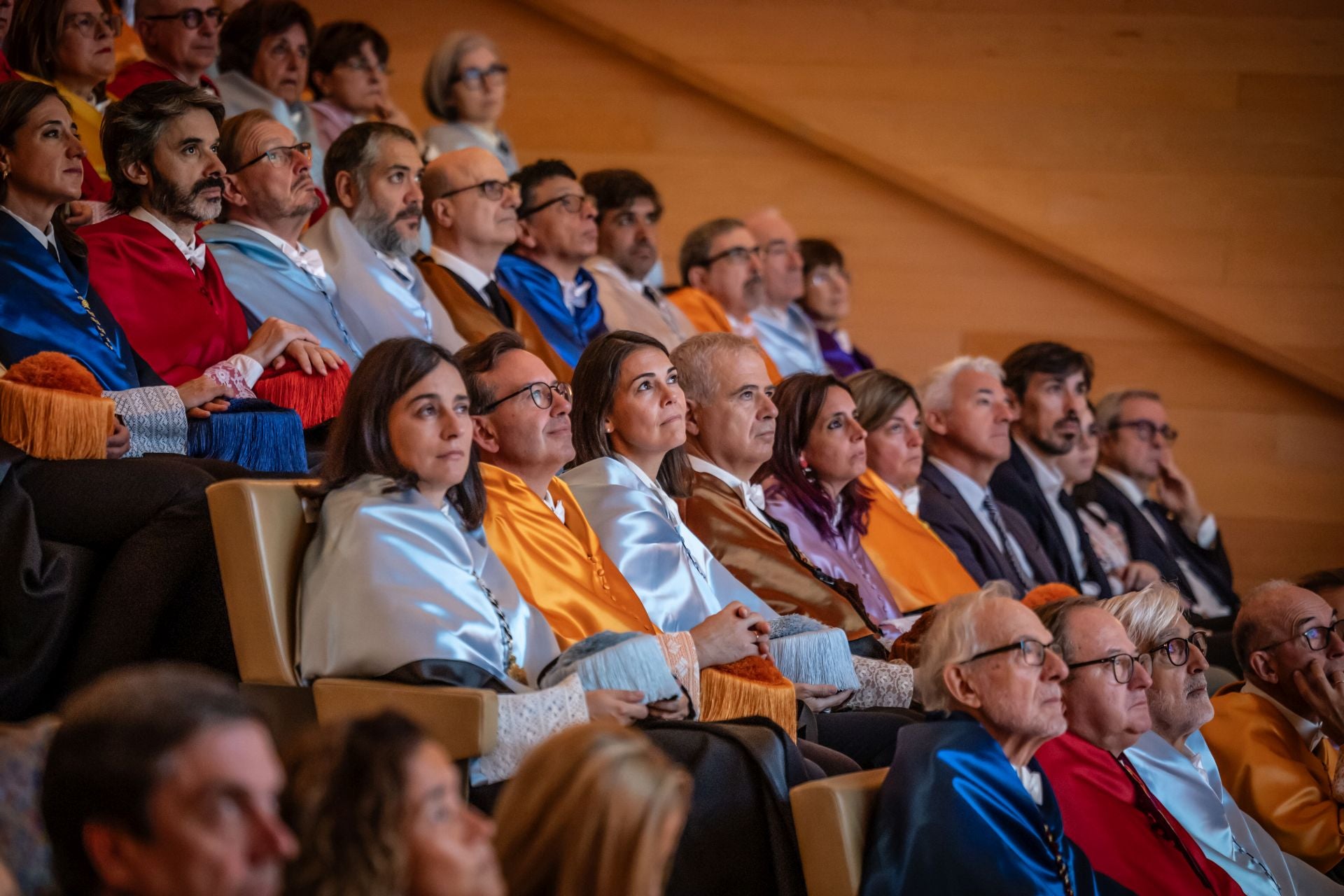 Las imágenes de la apertura del curso académico de la UR
