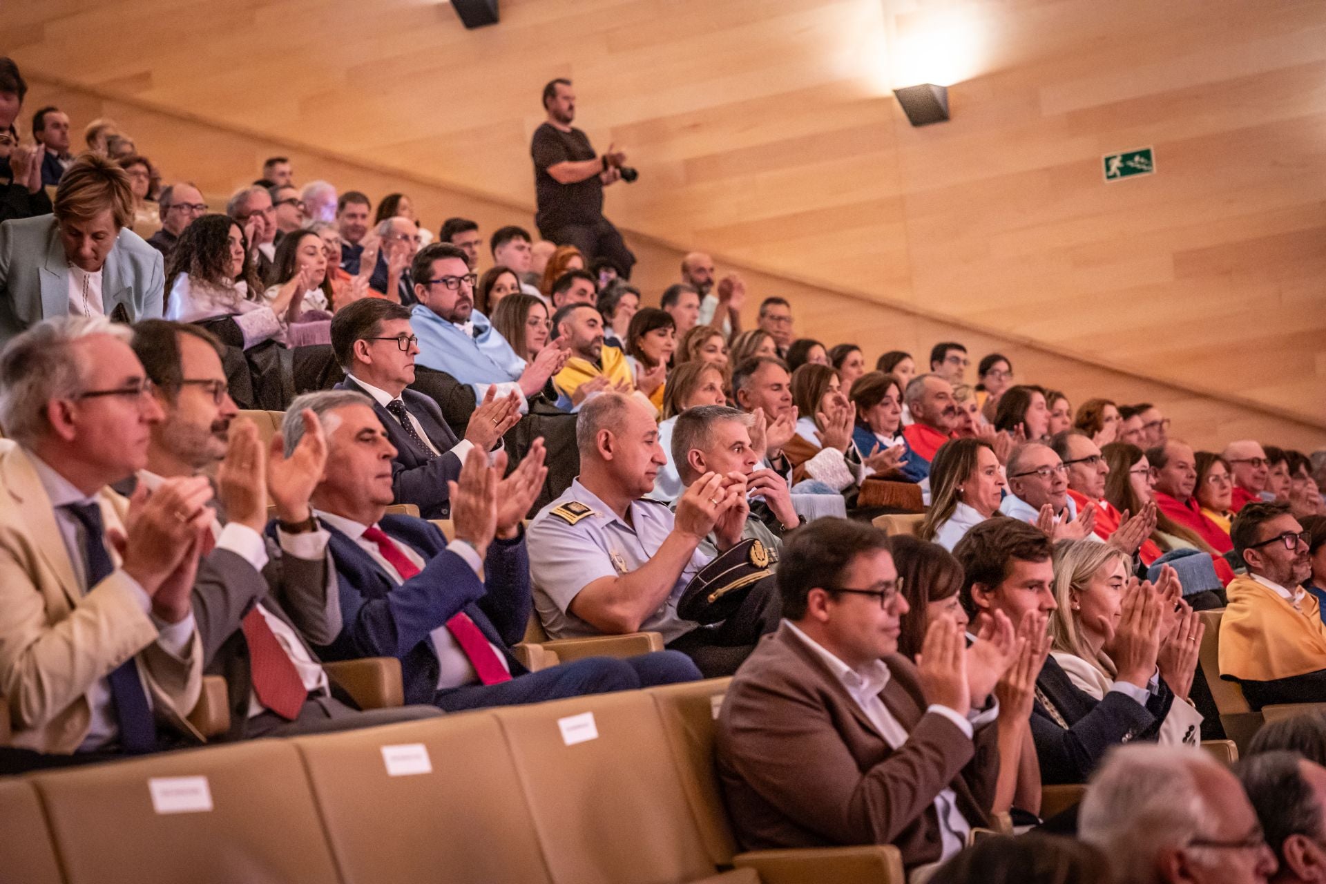 Las imágenes de la apertura del curso académico de la UR